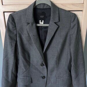 J Crew women's Super 120's suit jacket (size 6) and City Fit pants (size 8)